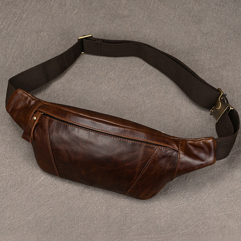 Leatherwork Belt - حقائب الصدر الجلدية للرجال حقيبة كتف