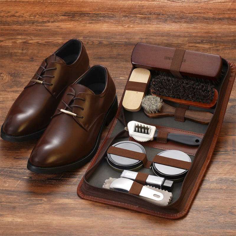 Leatherwork Kit - مجموعة فرش أحذية شعر الخيل ،