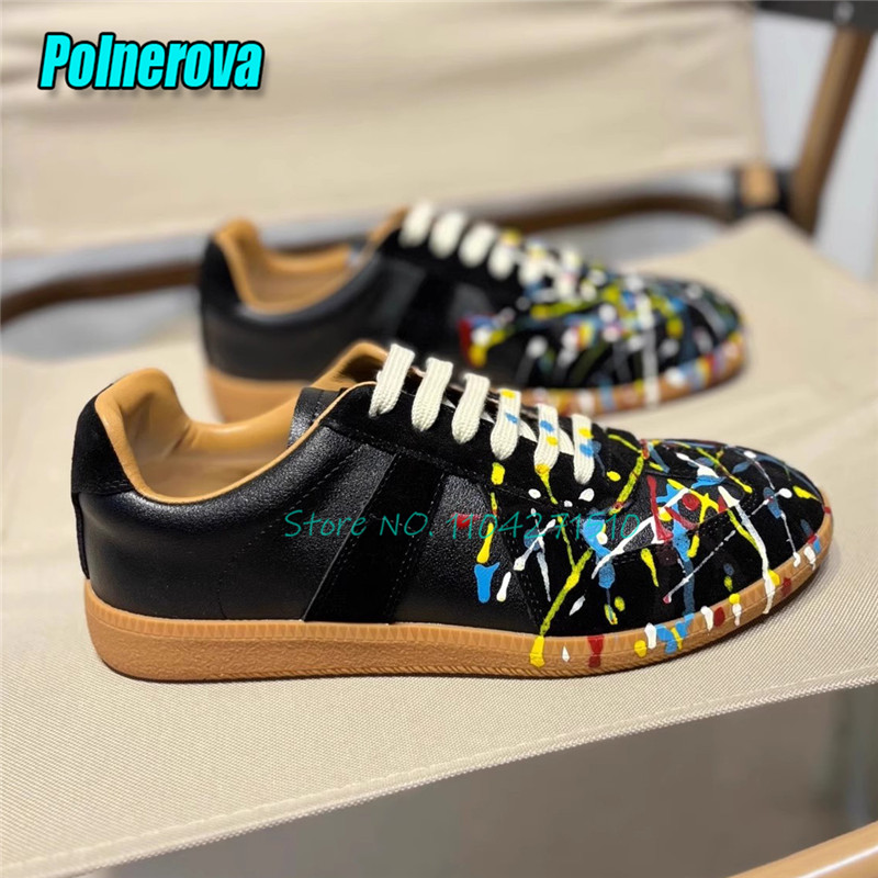 Leather Dye Finish - الصيف العصرية أحذية رياضية كاجوال الرجال