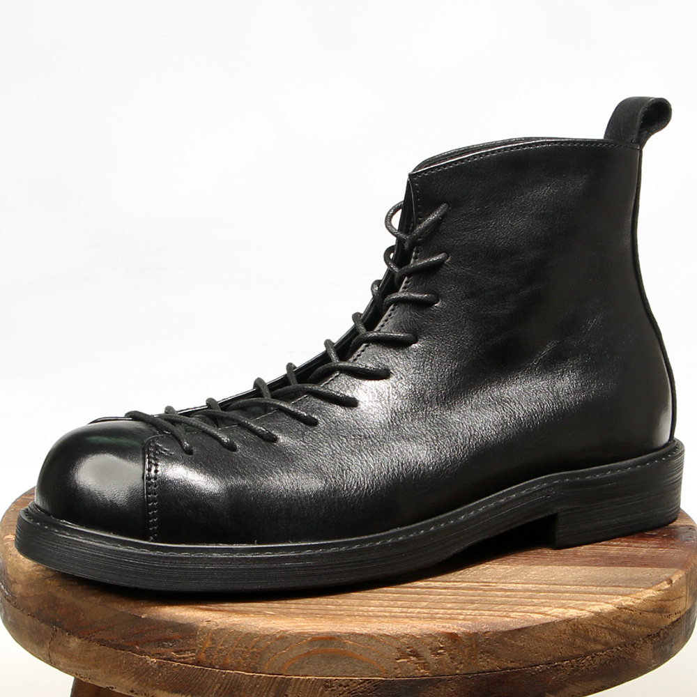أحذية كاجوال من الجلد الطبيعي  - مراجعة Leatherwork Boots وسعره