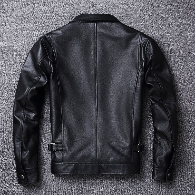 2023 الرجال سترة جلدية الرجال  - مراجعة Leather Work Jacket وسعره