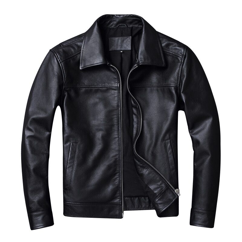 2023 الرجال سترة جلدية الرجال  - مراجعة Leather Work Jacket وسعره