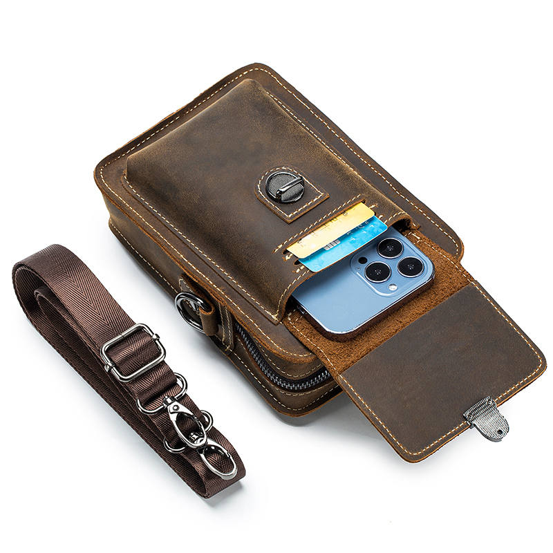 مجنون الحصان الجلد الرجال يرتد - مراجعة Leatherwork Belt وسعره