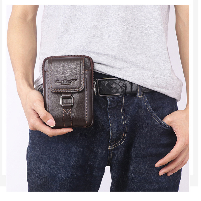 جلد طبيعي فاني حزمة للرجال ، خ - مراجعة Leatherwork Belt وسعره