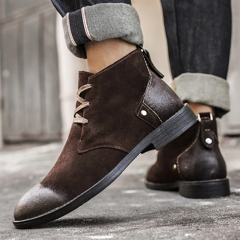 جديد البقرة المدبوغ حذاء من ال - مراجعة Leatherwork Boots وسعره
