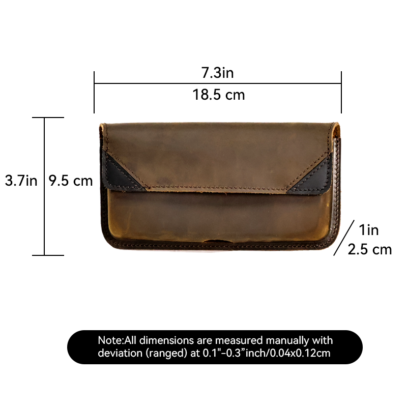 حقيبة خصر من الجلد الطبيعي للر - مراجعة Leatherwork Belt وسعره
