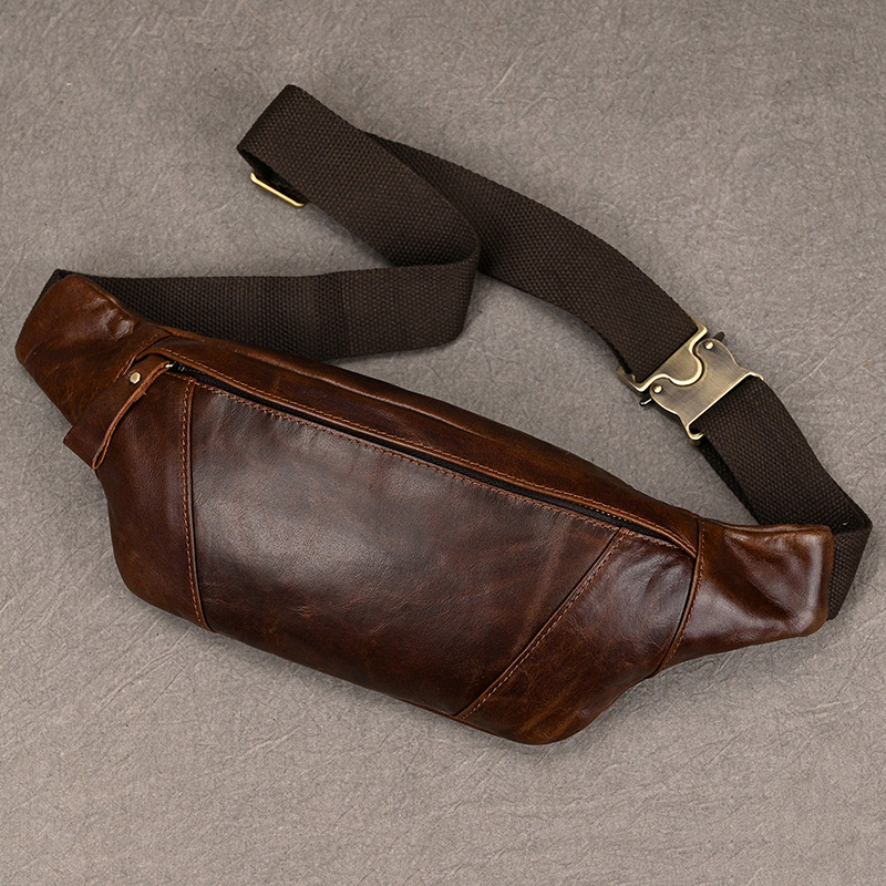 حقائب الصدر الجلدية للرجال حقي - مراجعة Leatherwork Belt وسعره