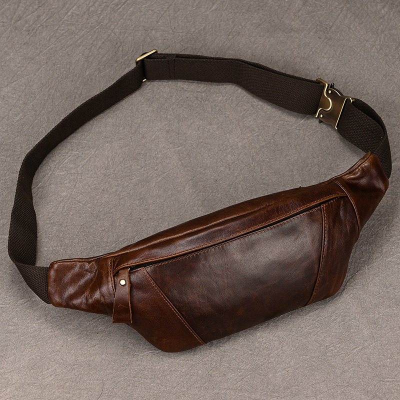حقائب الصدر الجلدية للرجال حقي - مراجعة Leatherwork Belt وسعره