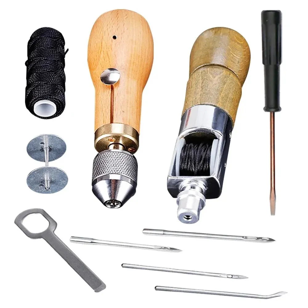 لتقوم بها بنفسك الجلود الخياطة - مراجعة Leatherwork Kit وسعره