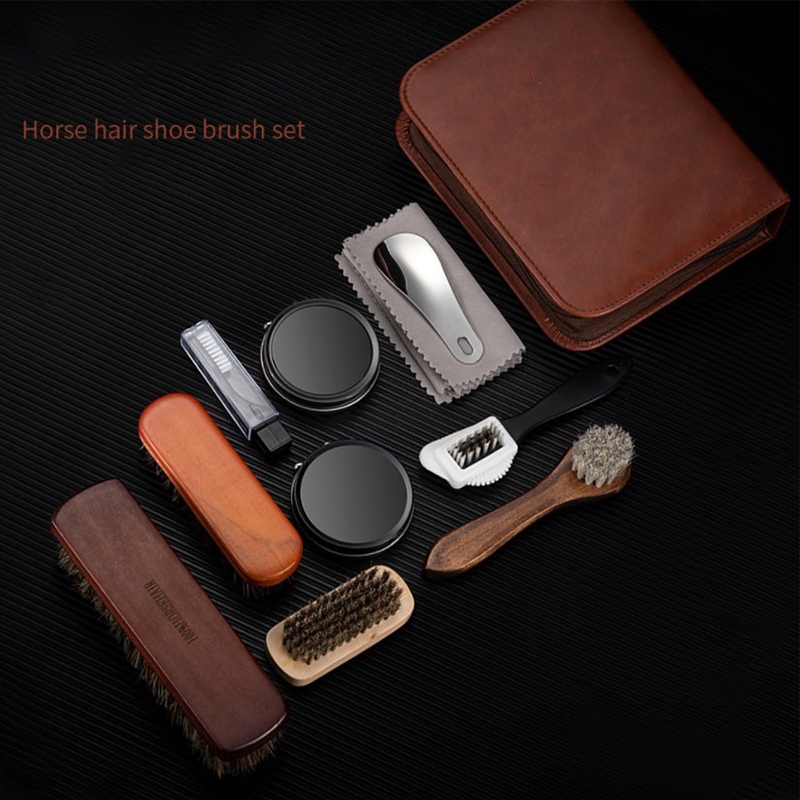 مجموعة فرش أحذية شعر الخيل ، ا - مراجعة Leatherwork Kit وسعره