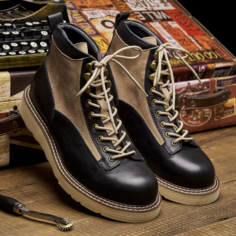 أحذية عمل رجالية قصيرة من الأم - مراجعة Leatherwork Boots وسعره