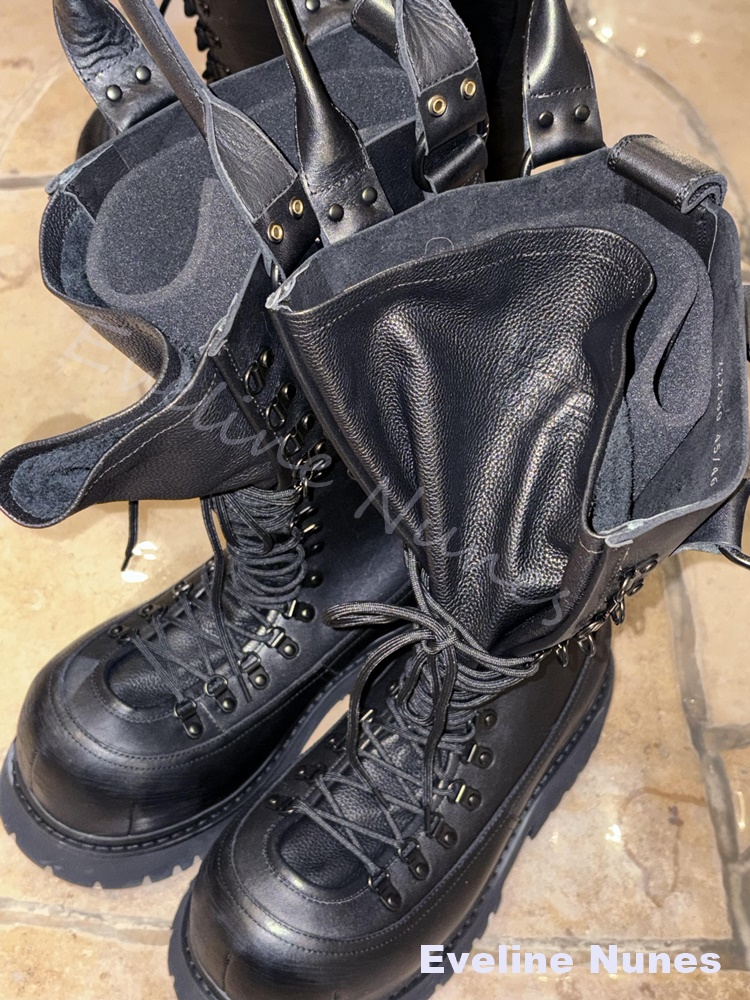 أحذية ركوب الدراجات النارية ال - مراجعة Leatherwork Boots وسعره