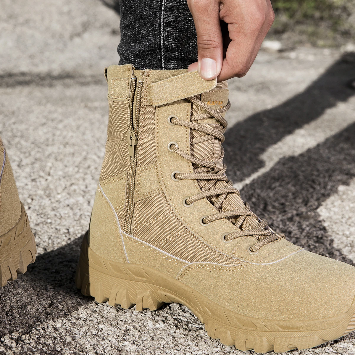 الرجال في الهواء الطلق حذاء لل - مراجعة Leatherwork Boots وسعره