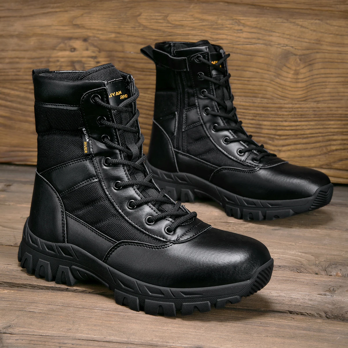 الرجال في الهواء الطلق حذاء لل - مراجعة Leatherwork Boots وسعره