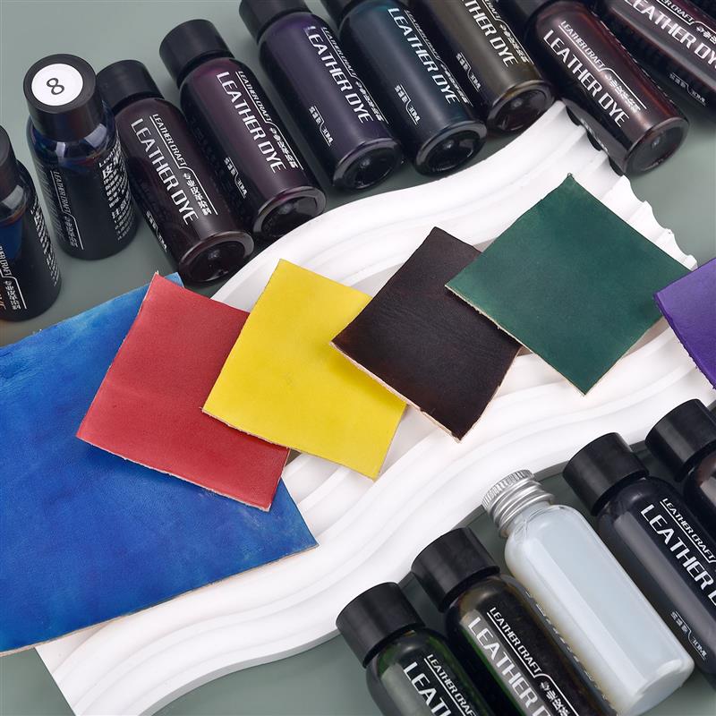 طلاء الحواف الجلدية صبغة زيتية - مراجعة Leather Dye Finish وسعره