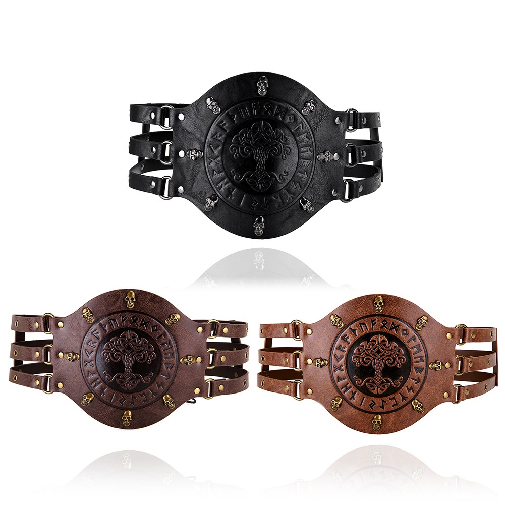 حزام كورسيه عريض على الطراز ال - مراجعة Leatherwork Belt وسعره