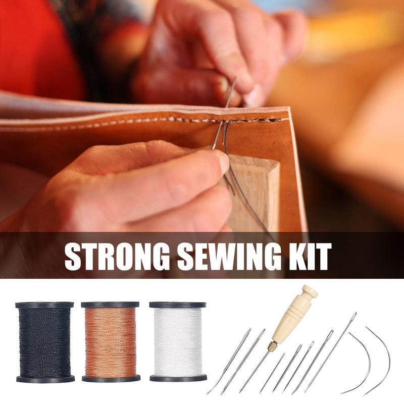 مجموعة خياطة جلدية مجموعة خياط - مراجعة Leatherwork Kit وسعره