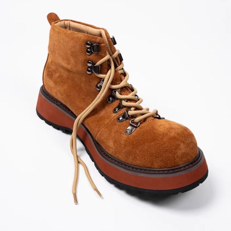 أحذية رجالية يابانية ذات نعل س - مراجعة Leatherwork Boots وسعره