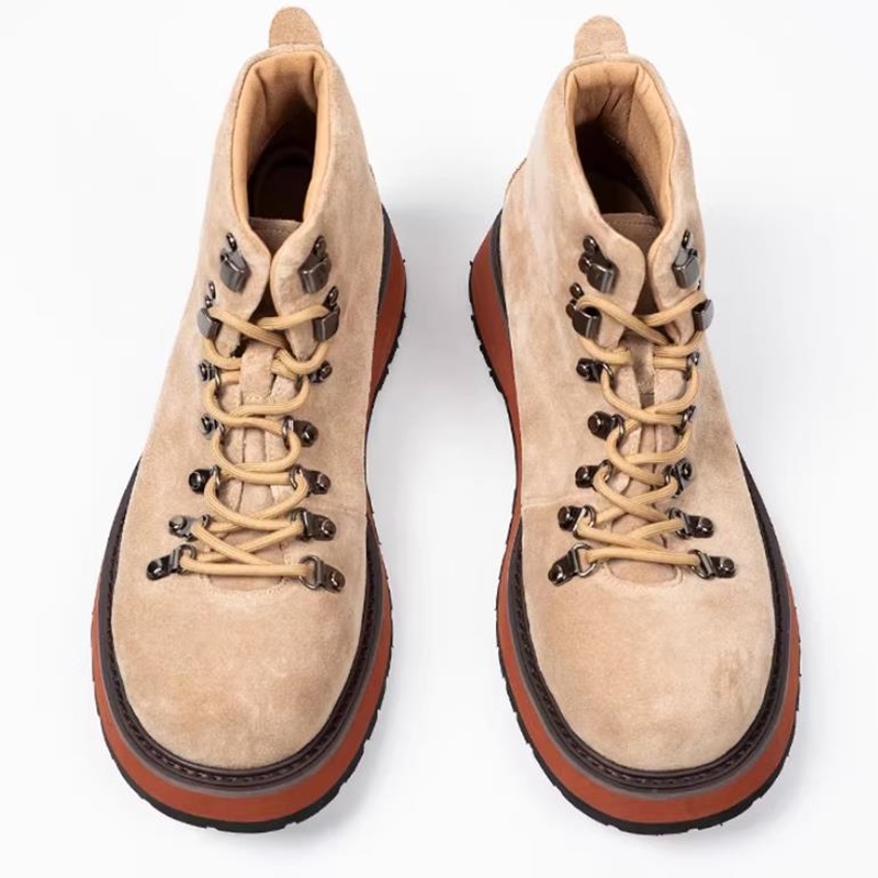 أحذية رجالية يابانية ذات نعل س - مراجعة Leatherwork Boots وسعره