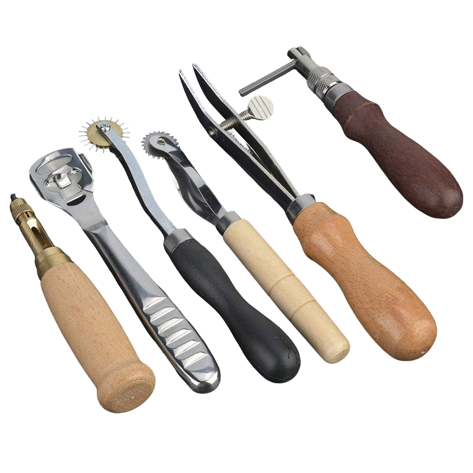 أدوات جلدية، طقم أدوات حرفية ل - مراجعة Leatherwork Hole Punch وسعره
