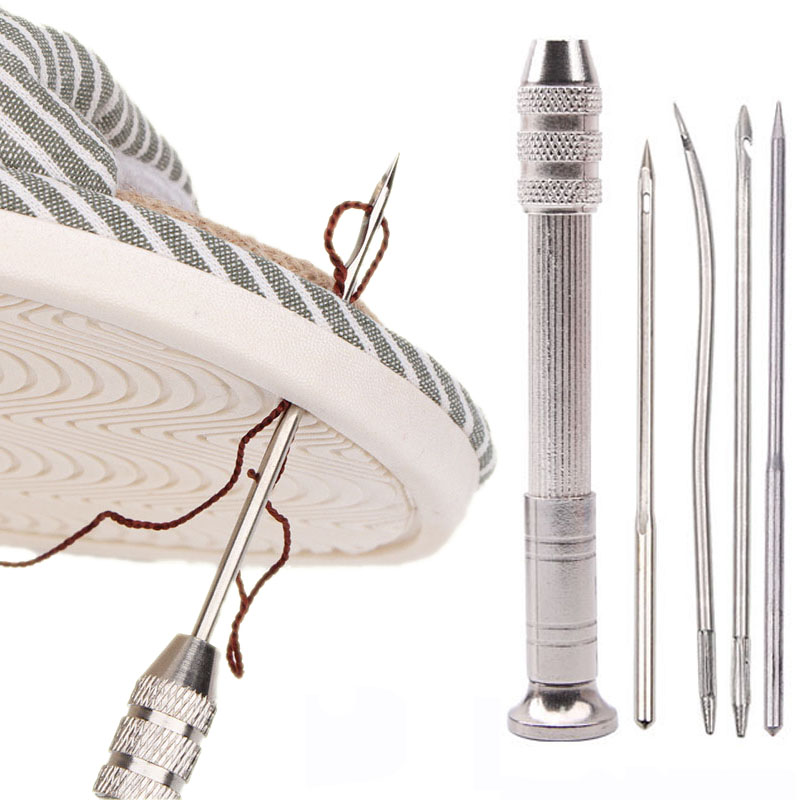 الجلود الخياطة Awl مجموعة استب - مراجعة Leatherwork Kit وسعره