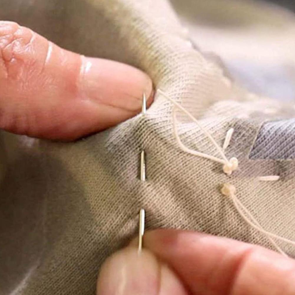 25 قطعة إبر خياطة العين الكبير - مراجعة Leatherwork Kit وسعره