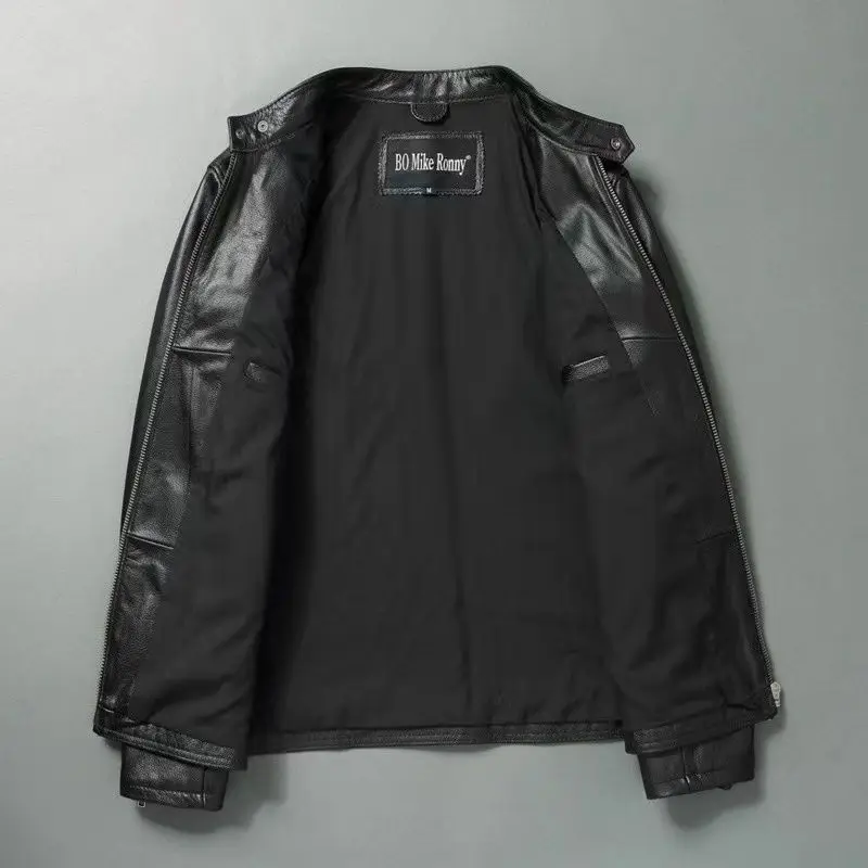 جاكيت من جلد البقر الأصلي للرج - مراجعة Leather Work Jacket وسعره